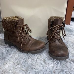Brown Ankle Boots